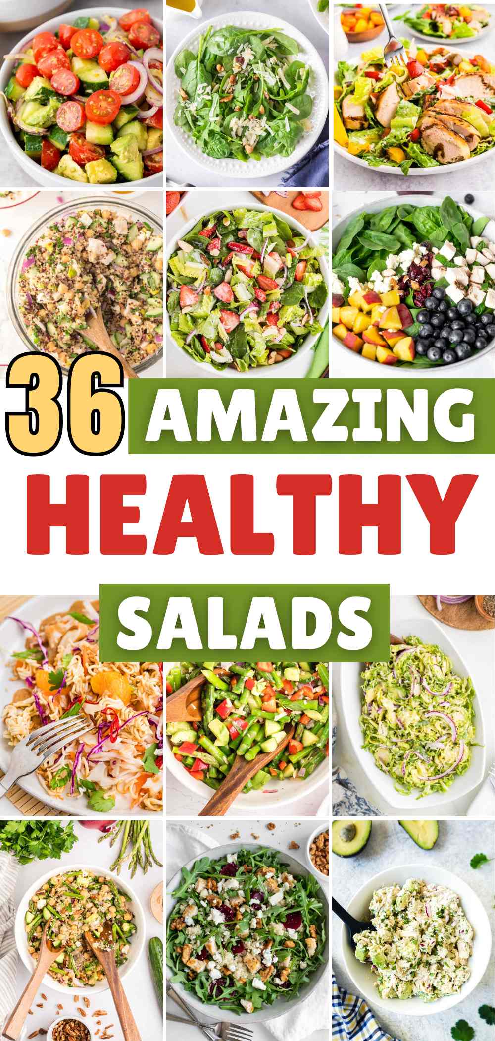 Beyond Greens: 36 Healthy Salad Ideas for Every Craving